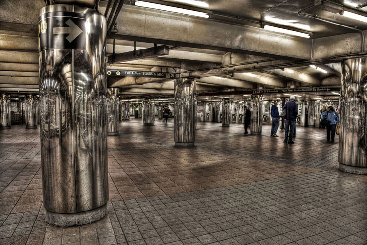 Seth Walters Panorama HDR New York Subway