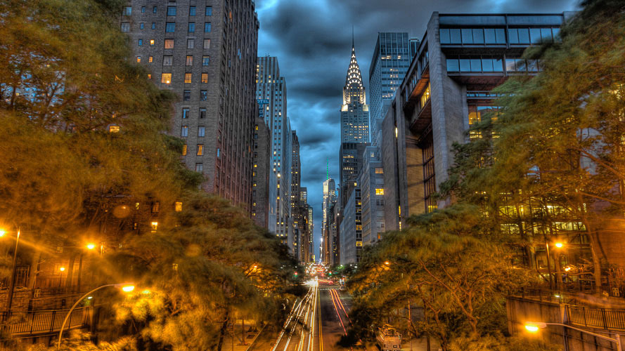 Seth Walters HDR New York Manhattan Empire State Building Panorama