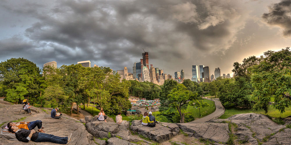 Seth Walters HDR New York Manhattan Empire State Building Panorama