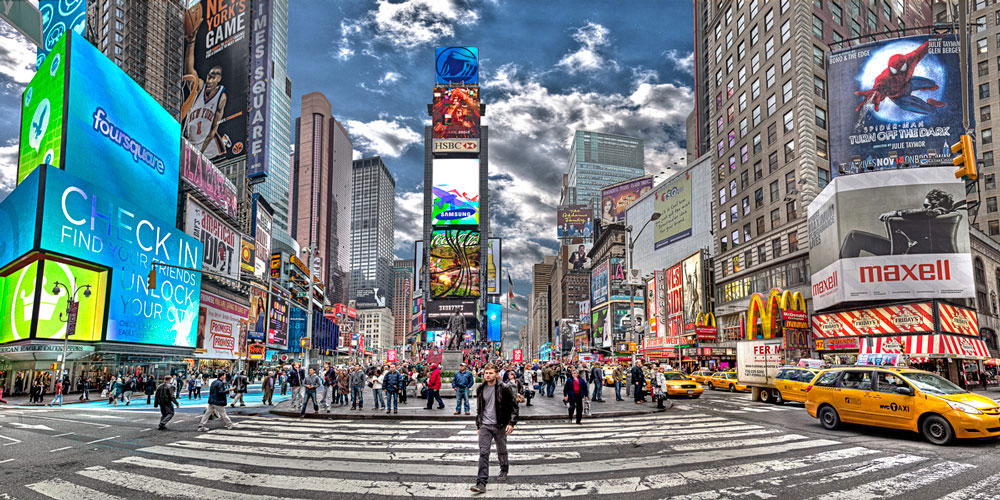 Seth Walters HDR New York Manhattan Empire State Building Panorama